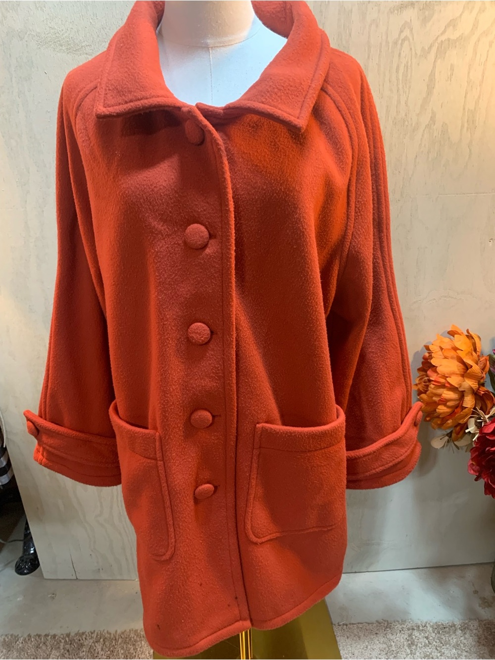 Vintage 90s Serbin Sport Fleece Jacket," "Plus Size 1X